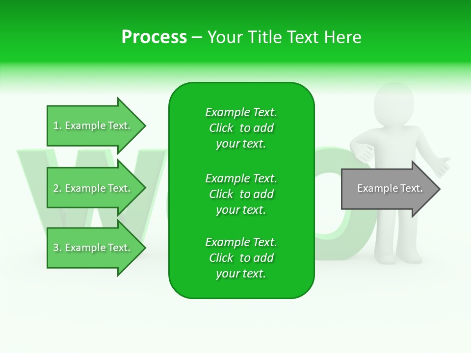 Elderly Caregiver Hold PowerPoint Template