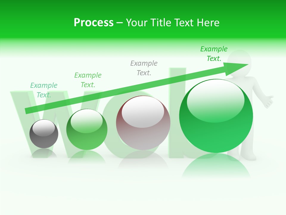 Elderly Caregiver Hold PowerPoint Template