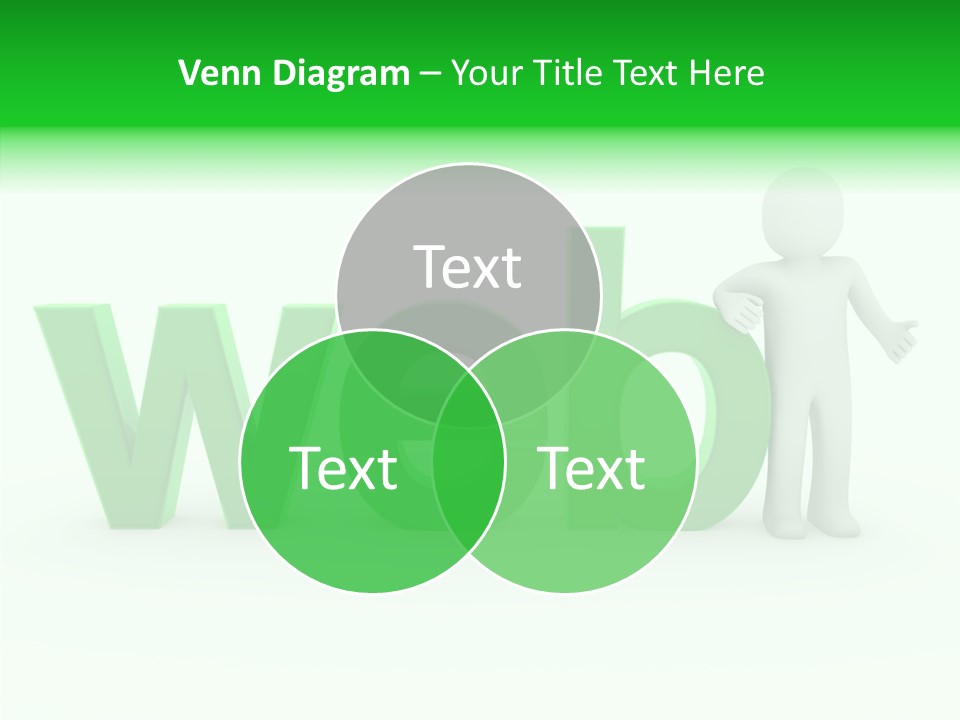 Elderly Caregiver Hold PowerPoint Template