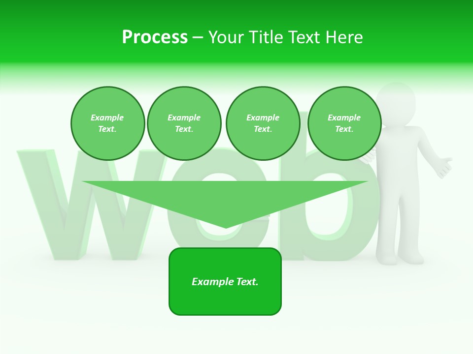 Elderly Caregiver Hold PowerPoint Template