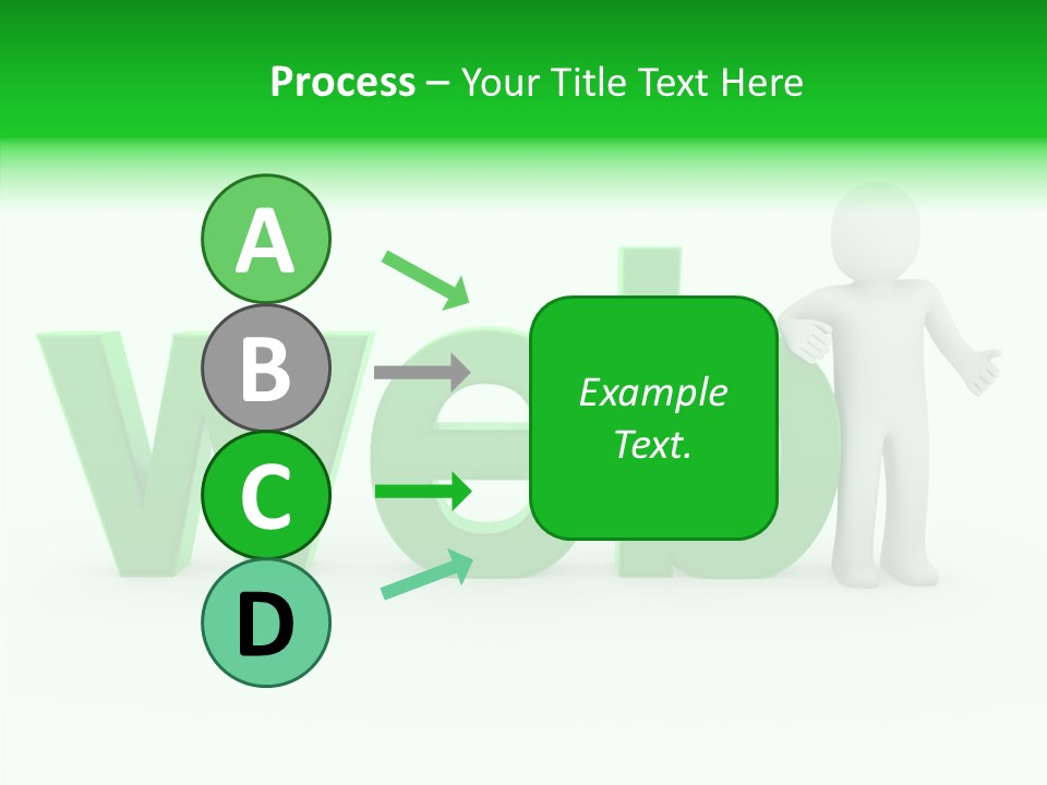 Elderly Caregiver Hold PowerPoint Template
