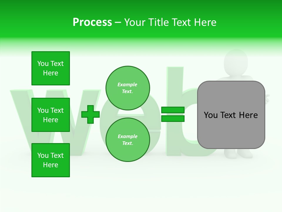 Elderly Caregiver Hold PowerPoint Template