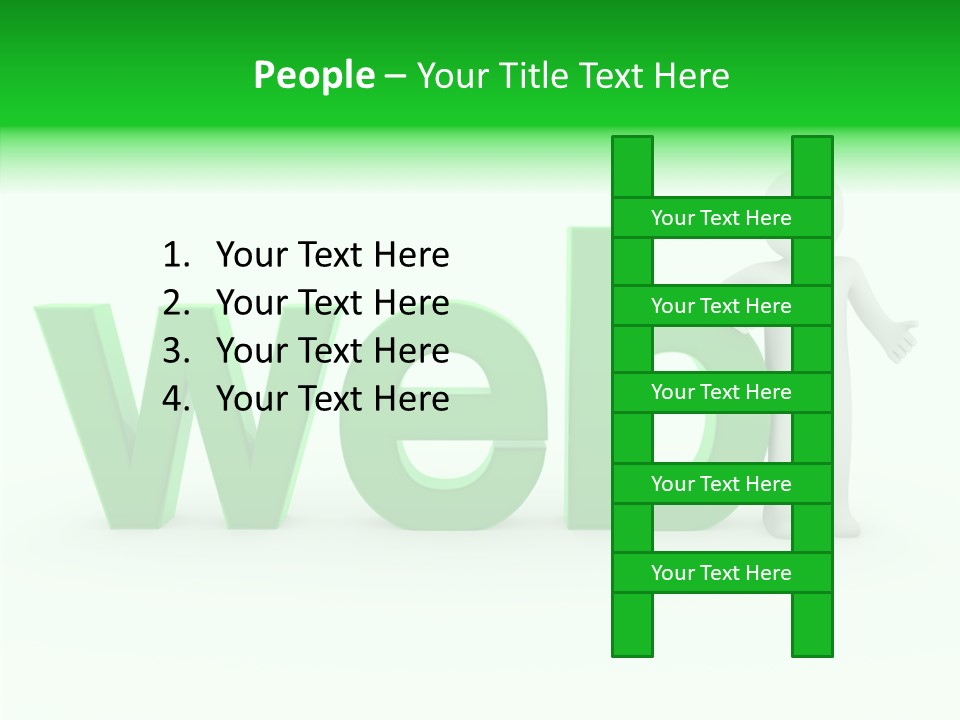 Elderly Caregiver Hold PowerPoint Template