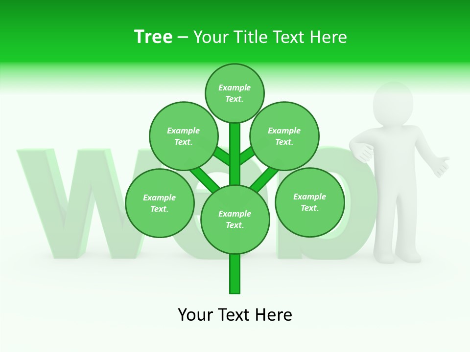 Elderly Caregiver Hold PowerPoint Template