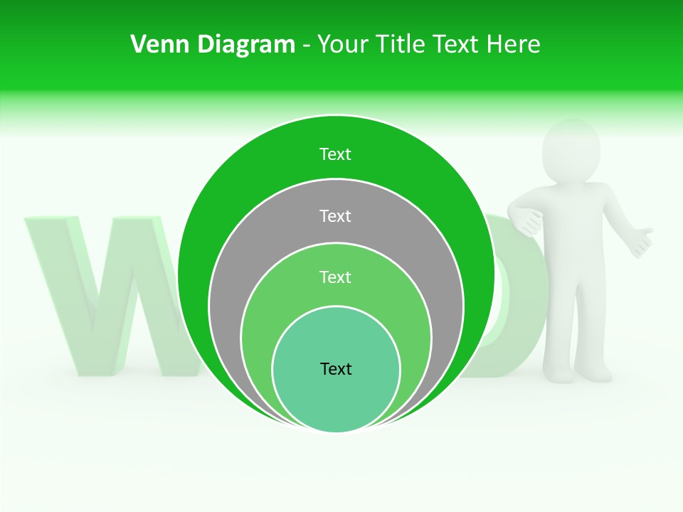 Elderly Caregiver Hold PowerPoint Template