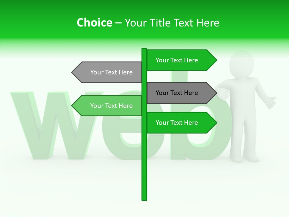Elderly Caregiver Hold PowerPoint Template