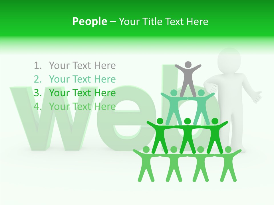 Elderly Caregiver Hold PowerPoint Template