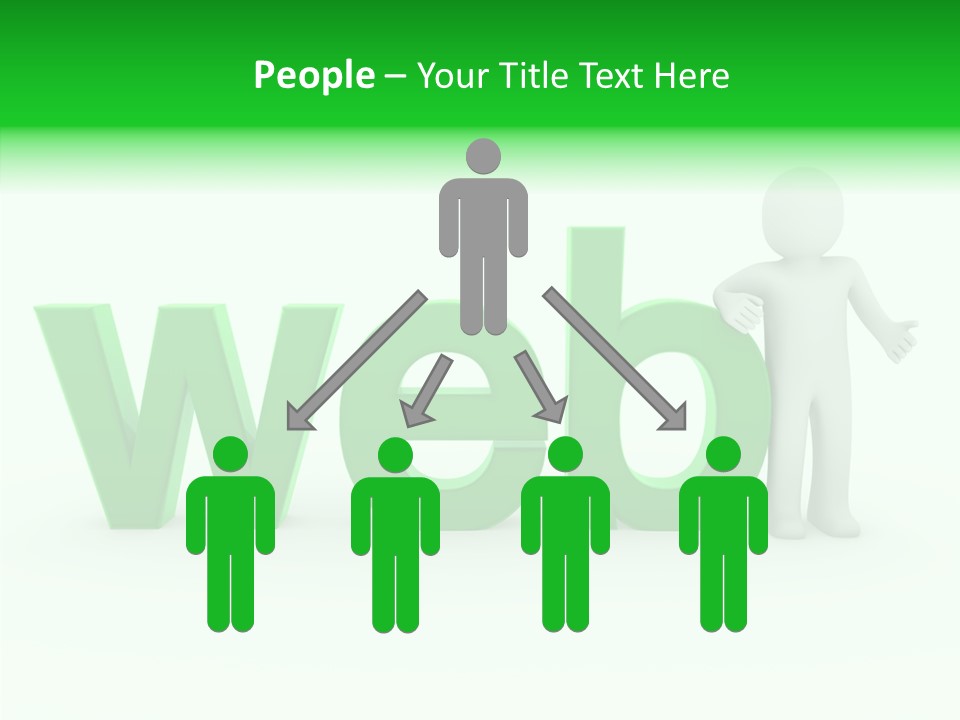 Elderly Caregiver Hold PowerPoint Template