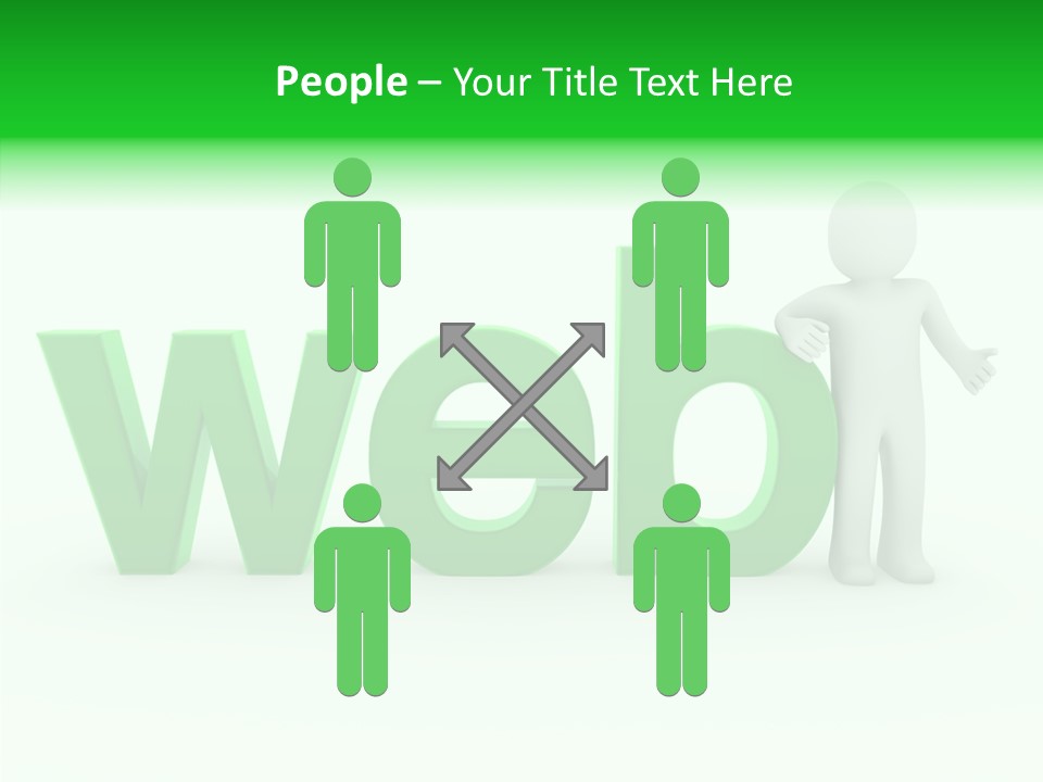 Elderly Caregiver Hold PowerPoint Template