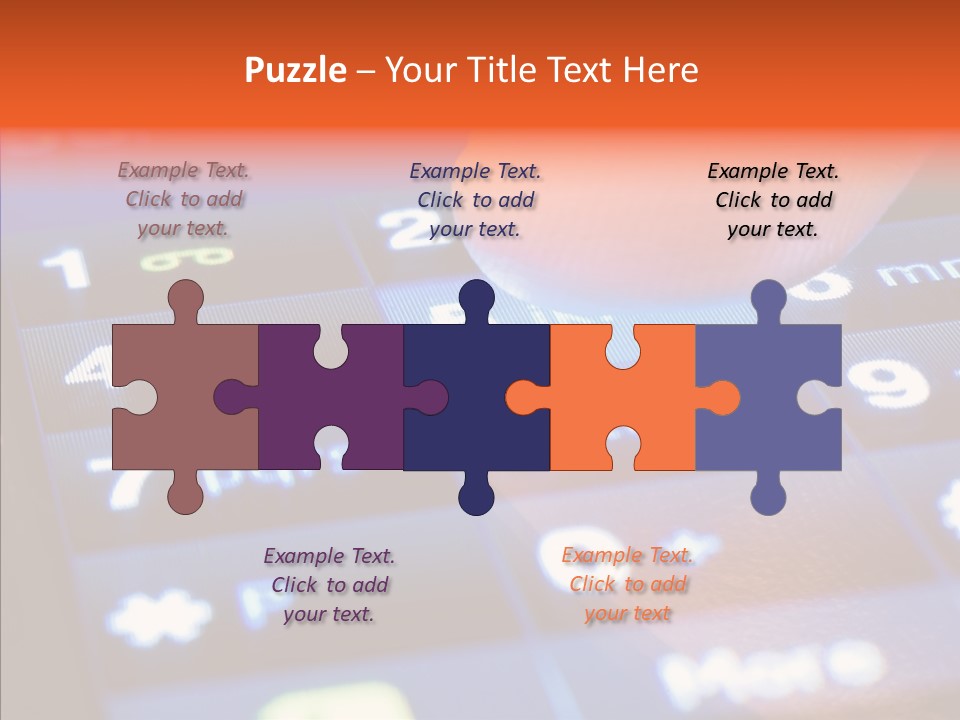 Young Hold Assist PowerPoint Template
