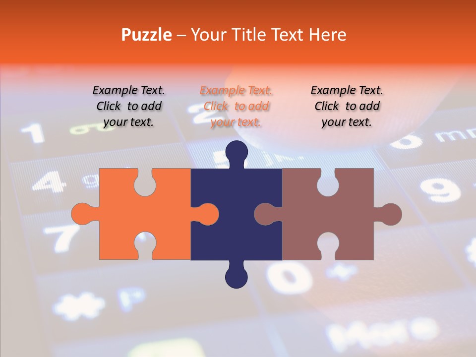 Young Hold Assist PowerPoint Template