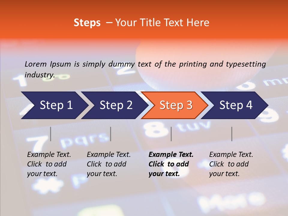 Young Hold Assist PowerPoint Template