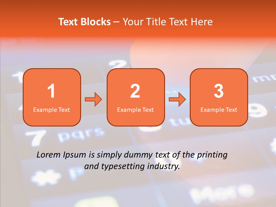 Young Hold Assist PowerPoint Template