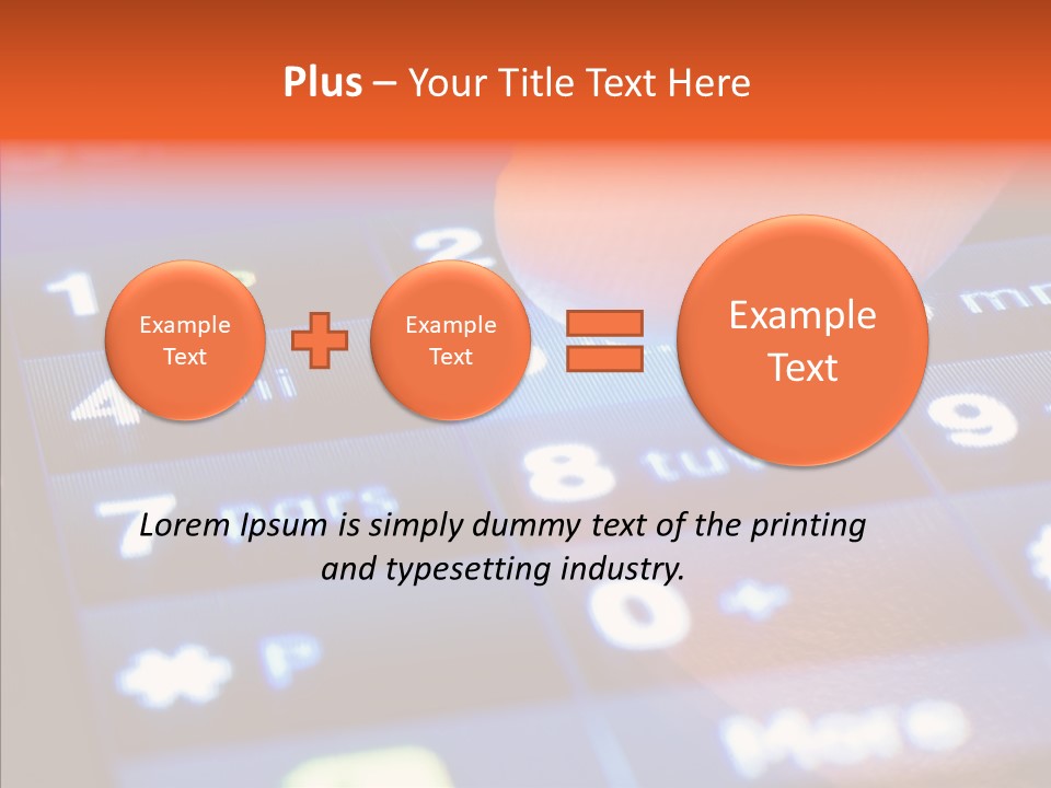 Young Hold Assist PowerPoint Template