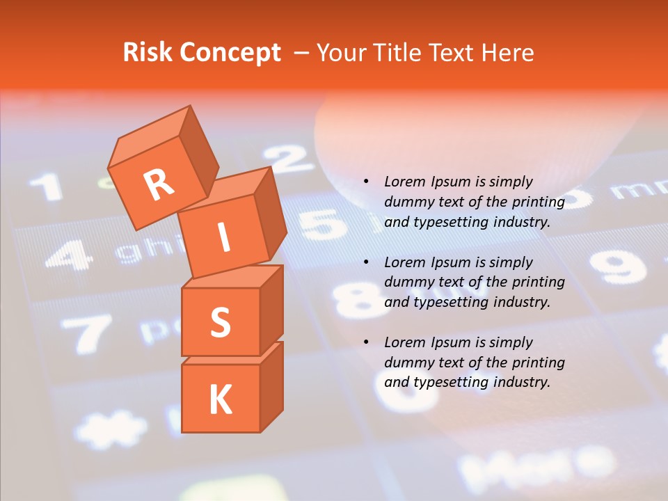 Young Hold Assist PowerPoint Template