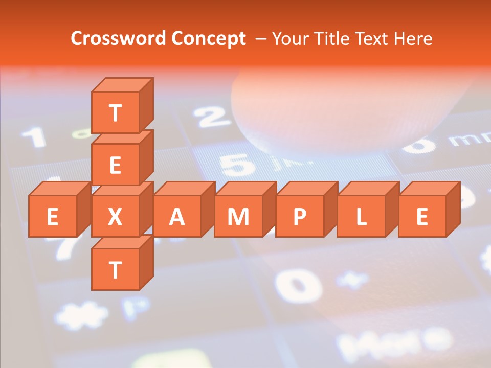 Young Hold Assist PowerPoint Template