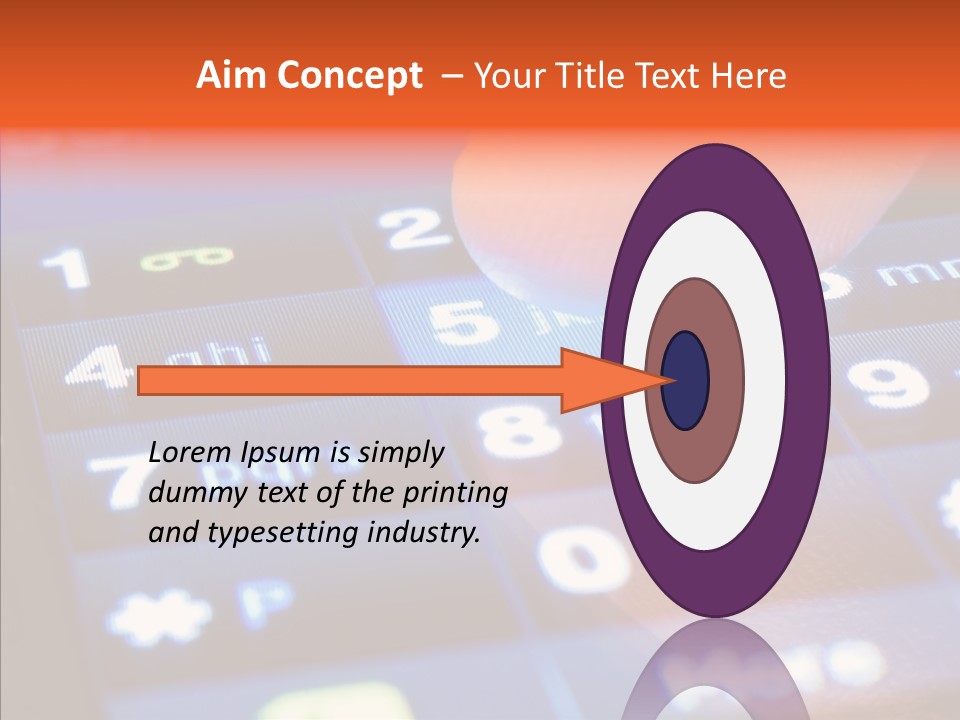 Young Hold Assist PowerPoint Template