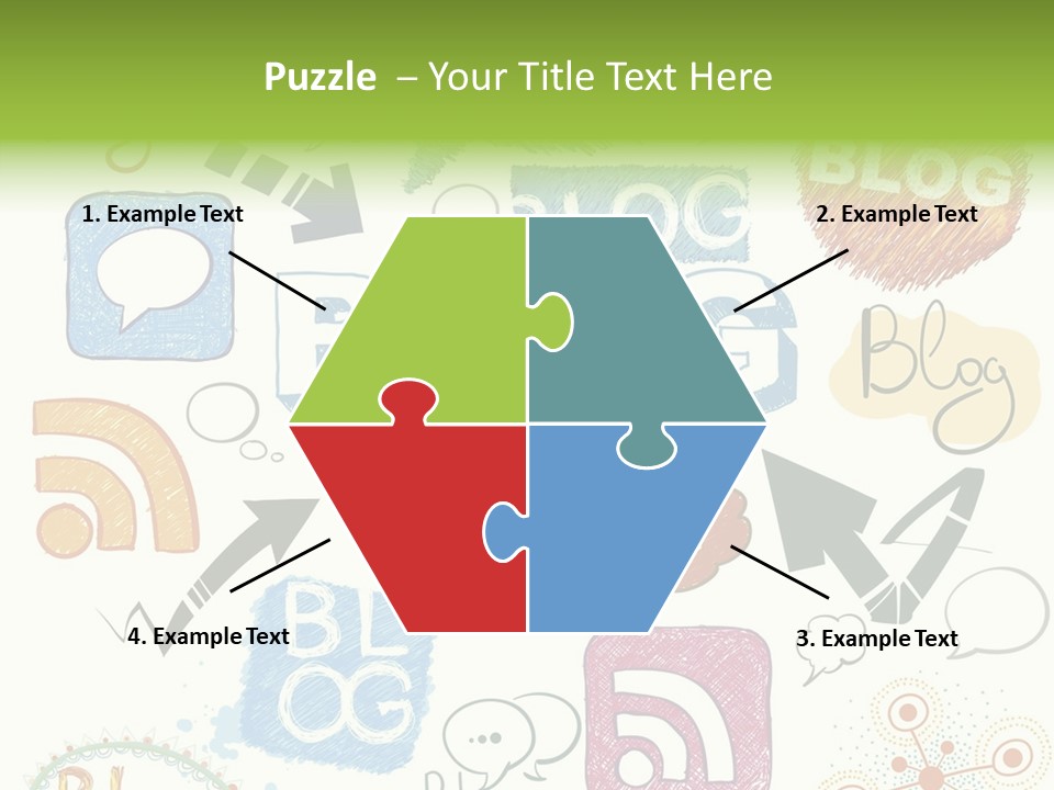 White Sharing Assist PowerPoint Template