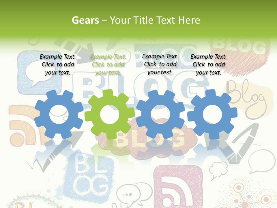 White Sharing Assist PowerPoint Template