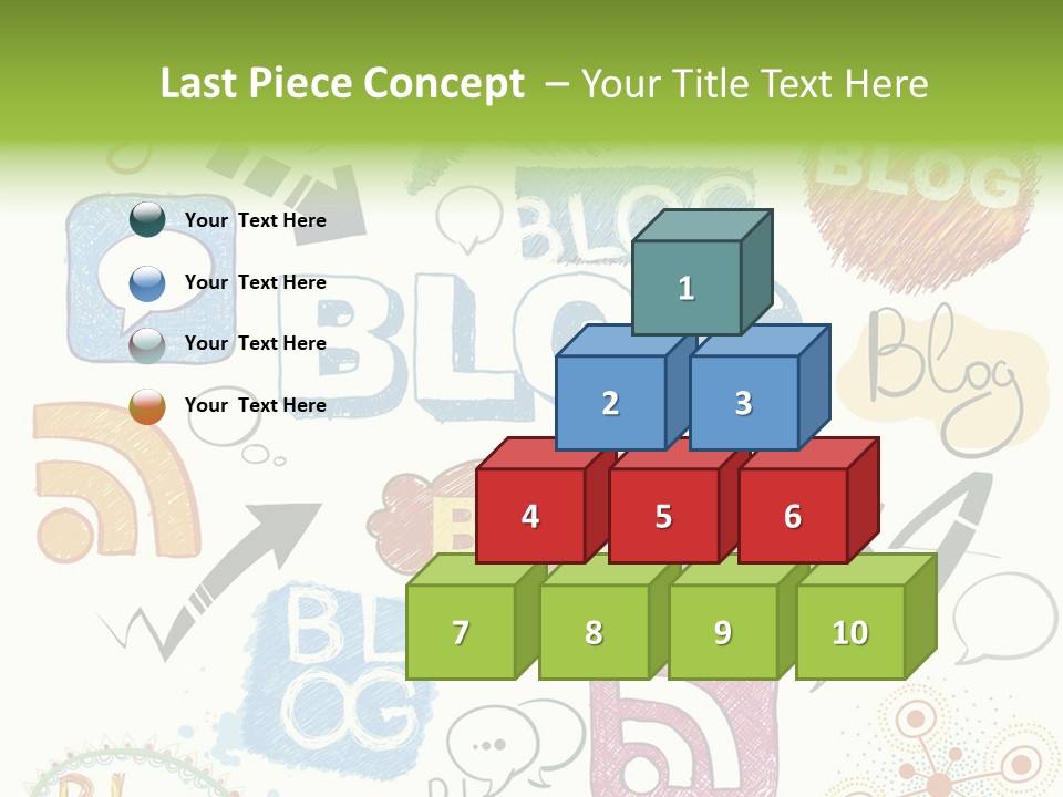 White Sharing Assist PowerPoint Template