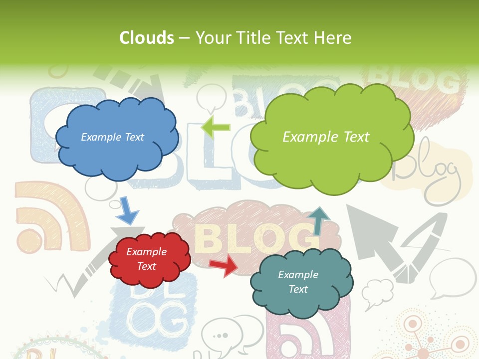 White Sharing Assist PowerPoint Template