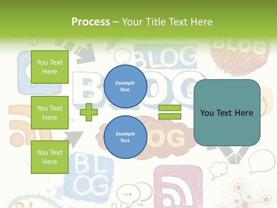 White Sharing Assist PowerPoint Template