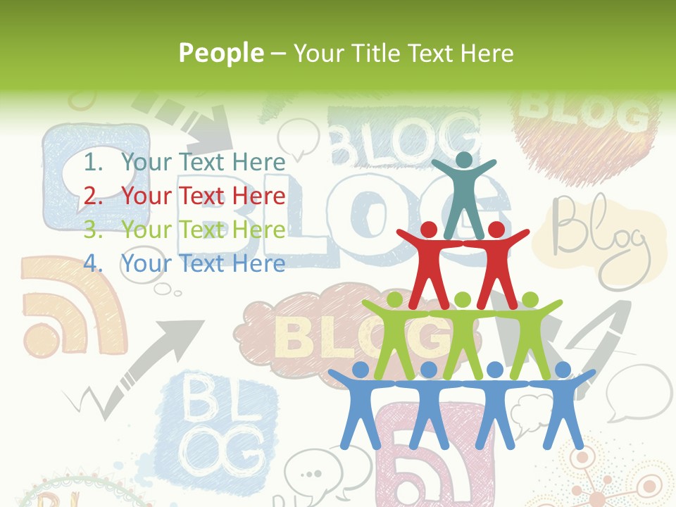 White Sharing Assist PowerPoint Template