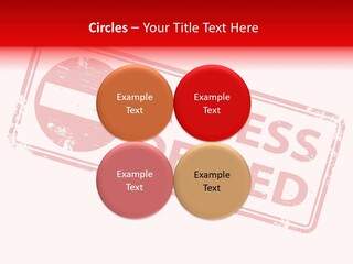 White Grandmother Holding Hands PowerPoint Template