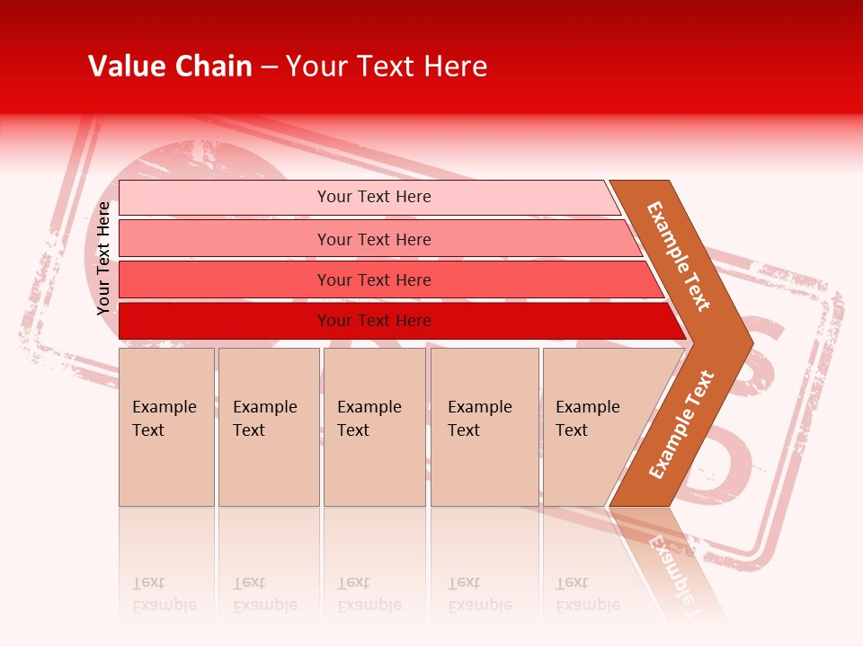 White Grandmother Holding Hands PowerPoint Template