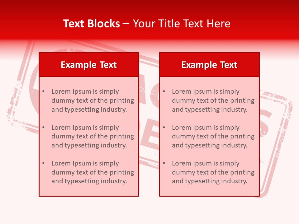 White Grandmother Holding Hands PowerPoint Template
