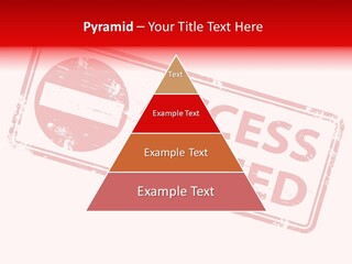 White Grandmother Holding Hands PowerPoint Template