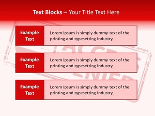 White Grandmother Holding Hands PowerPoint Template