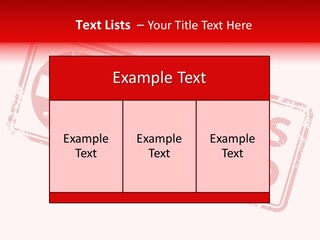 White Grandmother Holding Hands PowerPoint Template