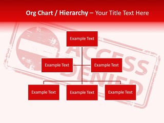 White Grandmother Holding Hands PowerPoint Template