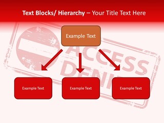 White Grandmother Holding Hands PowerPoint Template