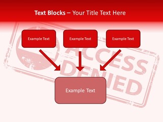 White Grandmother Holding Hands PowerPoint Template