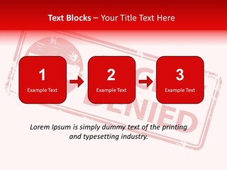 White Grandmother Holding Hands PowerPoint Template