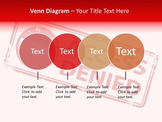 White Grandmother Holding Hands PowerPoint Template