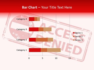 White Grandmother Holding Hands PowerPoint Template