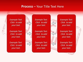 White Grandmother Holding Hands PowerPoint Template