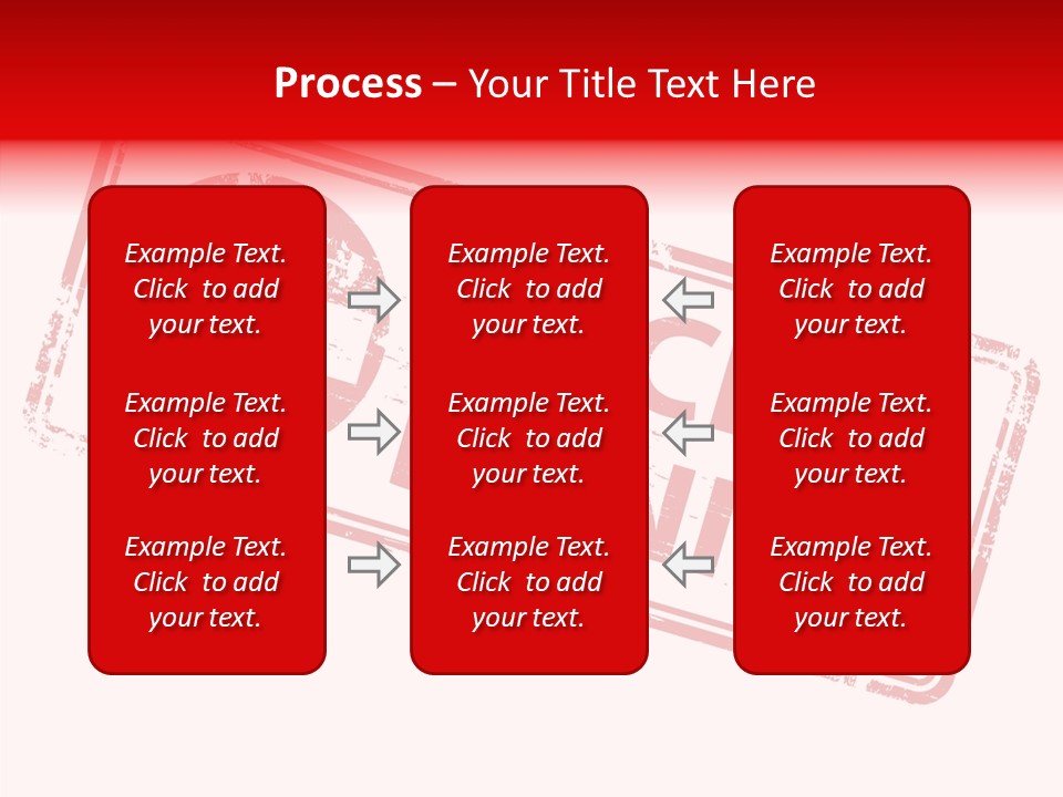 White Grandmother Holding Hands PowerPoint Template
