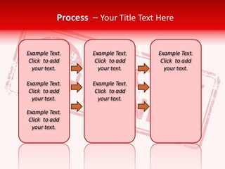 White Grandmother Holding Hands PowerPoint Template