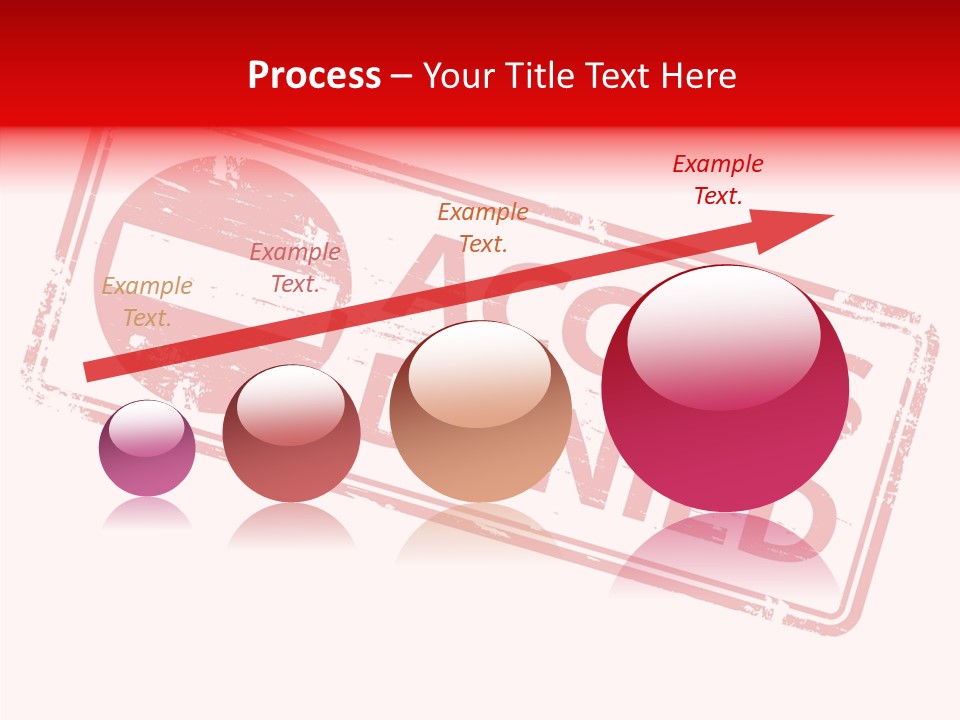 White Grandmother Holding Hands PowerPoint Template