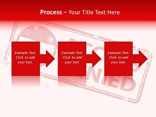 White Grandmother Holding Hands PowerPoint Template