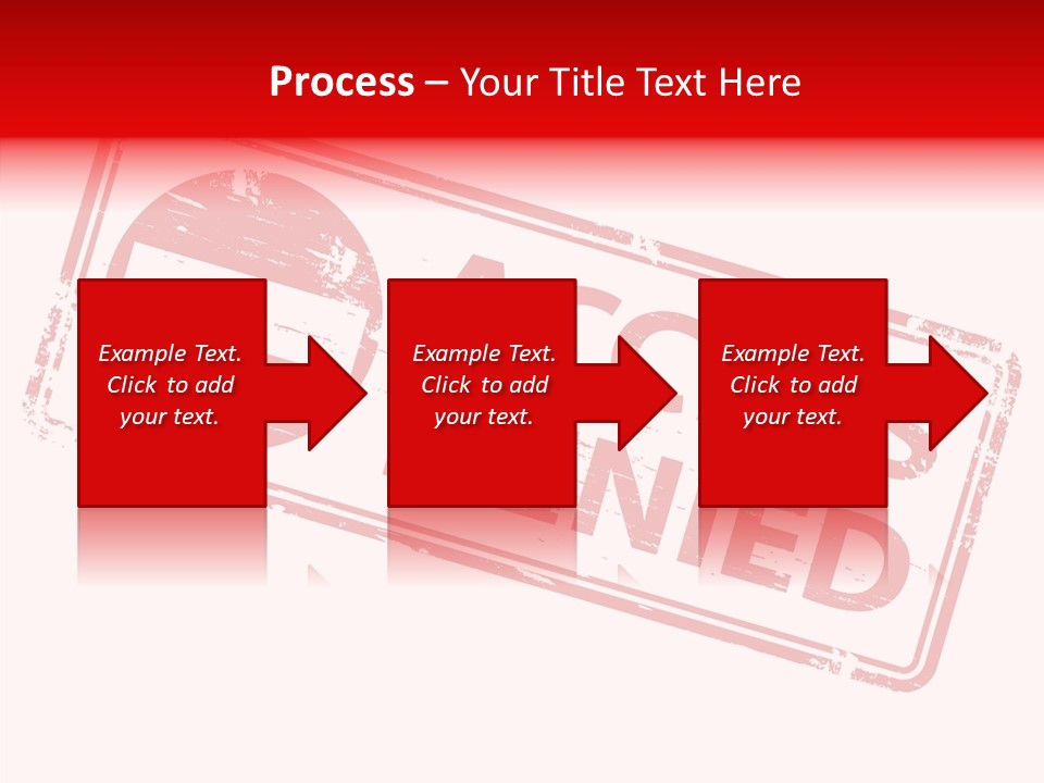 White Grandmother Holding Hands PowerPoint Template