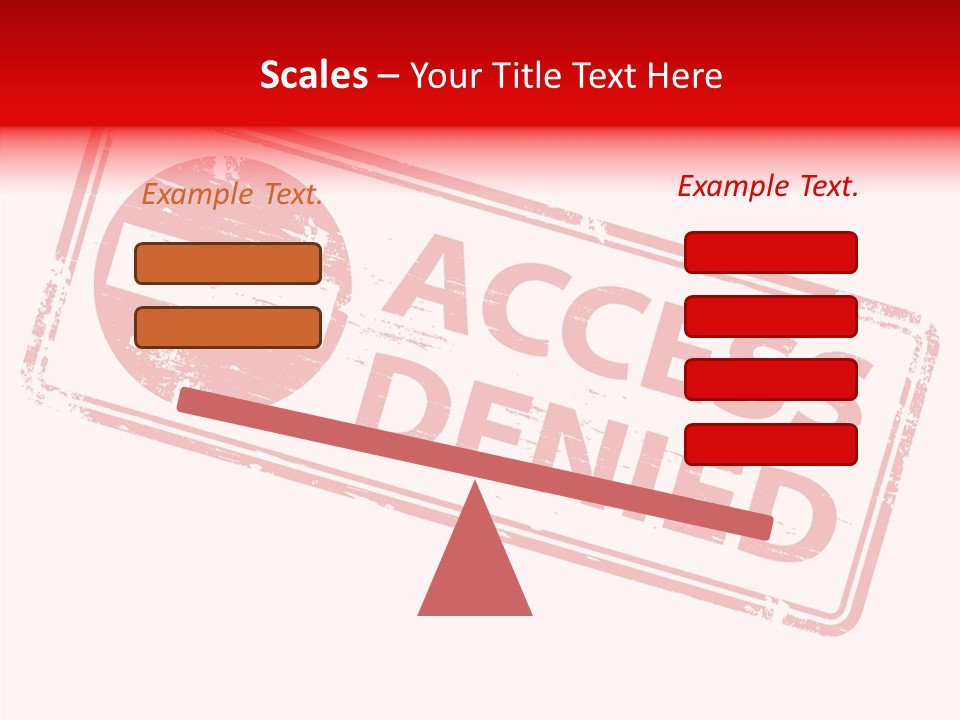 White Grandmother Holding Hands PowerPoint Template