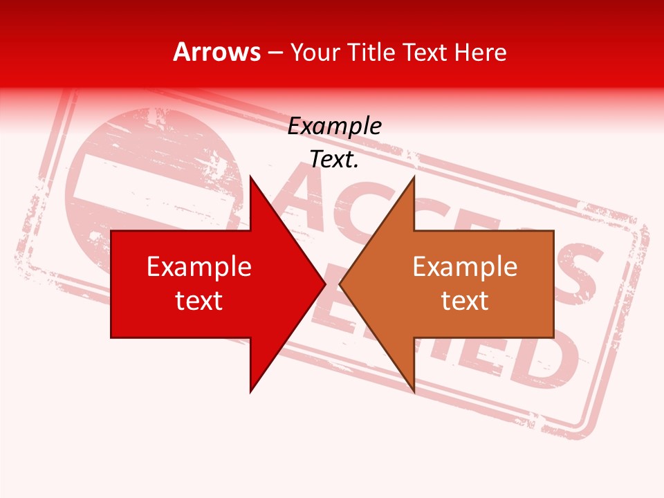 White Grandmother Holding Hands PowerPoint Template