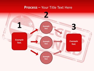 White Grandmother Holding Hands PowerPoint Template