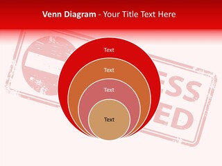 White Grandmother Holding Hands PowerPoint Template