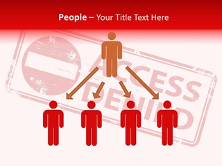 White Grandmother Holding Hands PowerPoint Template